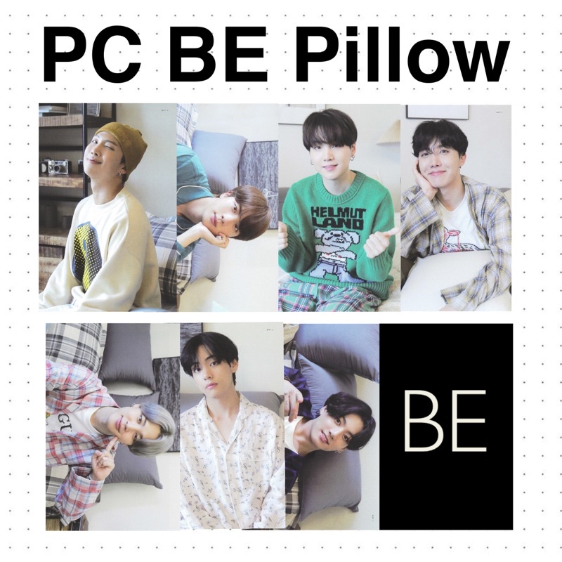 Unofficial PC BTS - BE Pillow