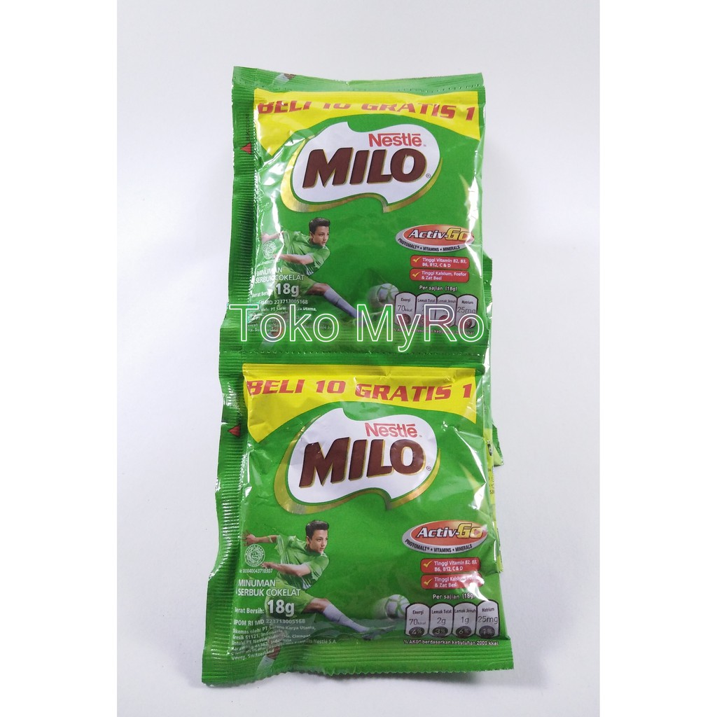 

Susu Nestle Milo Activ Go 22Gr