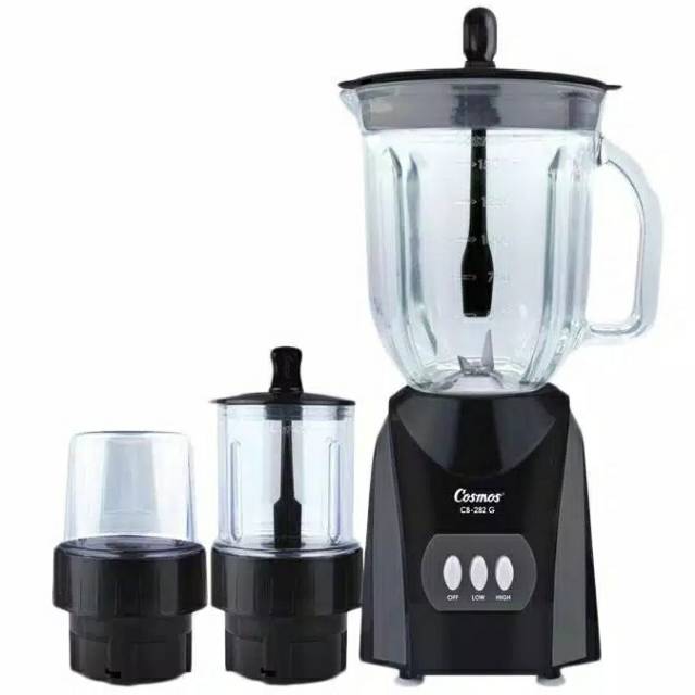 COSMOS blender kaca jumbo CB 282G 2 liter - penghancur es - pelumat daging