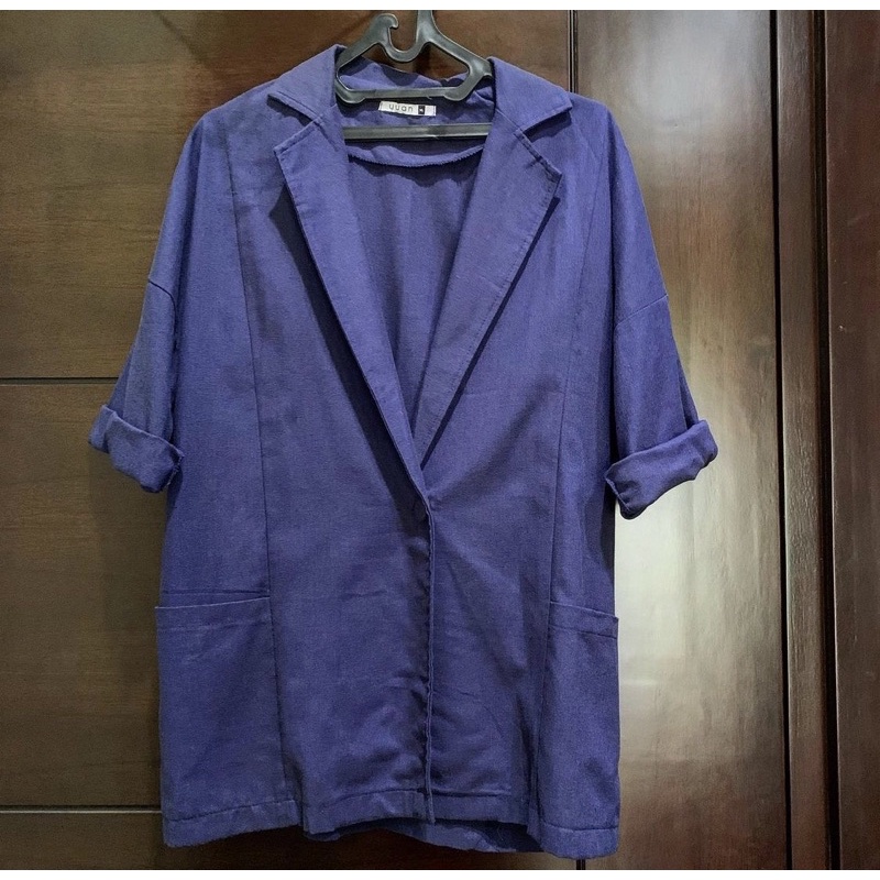 blazer oversized / one set wanita blazer short Yuan clothing / yuan market
