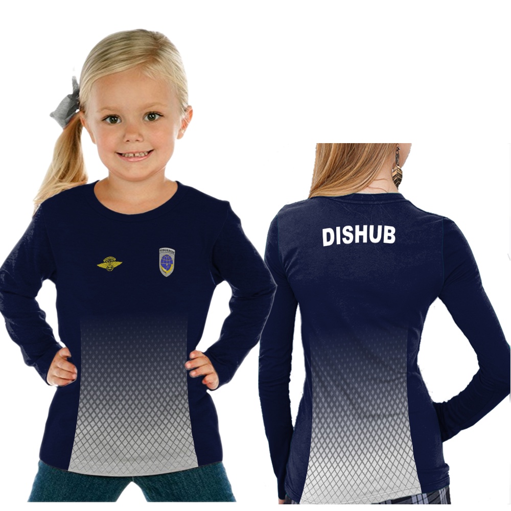 [Riashop] Kaos Dishub Lengan Panjang | Kaos Dishub Anak | Kaos Dishub Terbaru