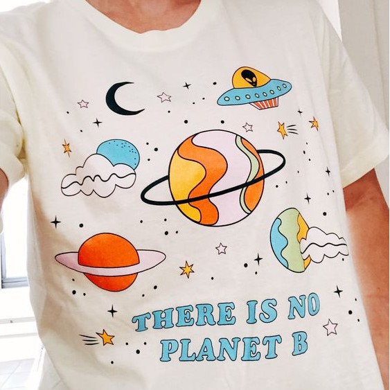 There Is No Planet B T-shirt | crbn_cloth | Aesthetic T-shirt