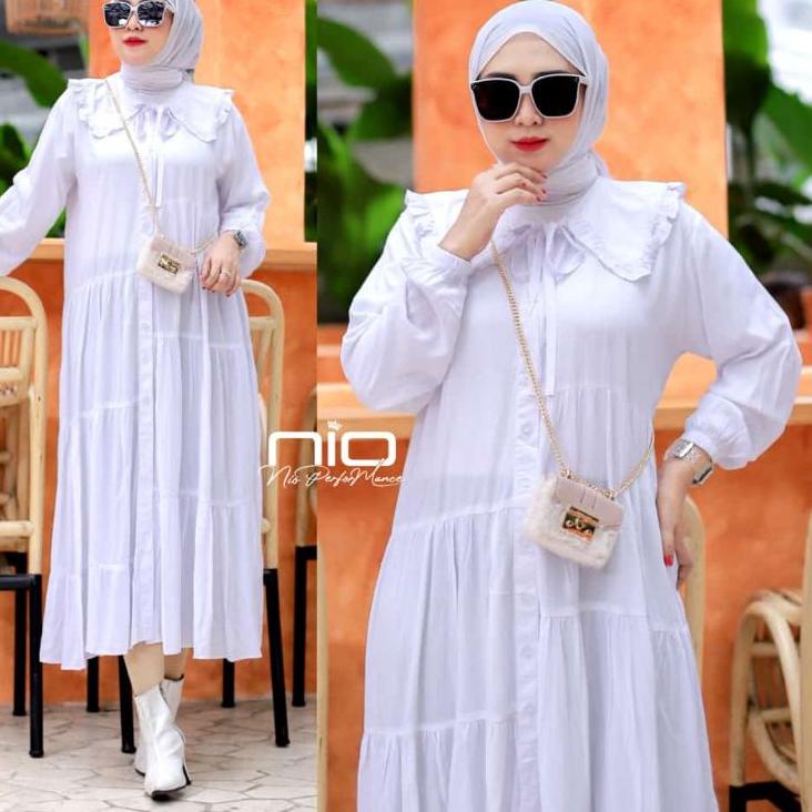 Telah Hadir.. midi dress jumbo / tunik midi jumbo / dress kondangan / midi dress muslim / tunik midi