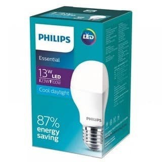 Bohlam Bola Lampu Philips LED Bulb Essential 5W 7W 9W 11W 13W Watt Putih