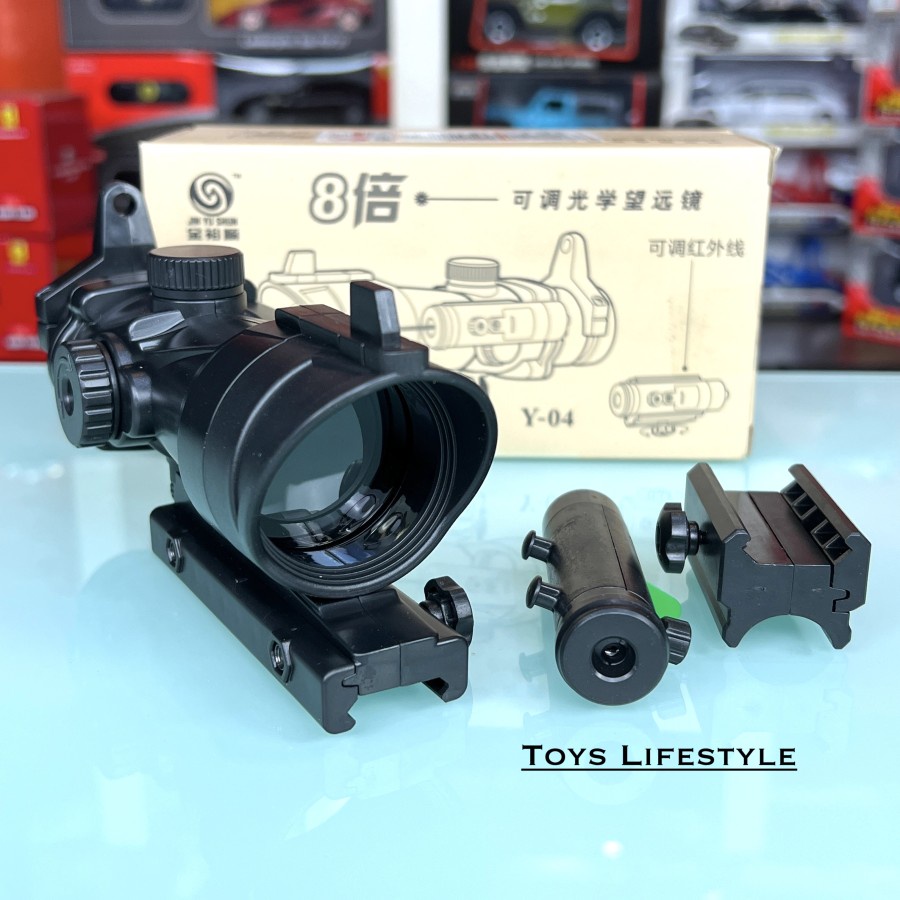 Mainan Kekeran Teropong Laser Scope Dummy Dcobra