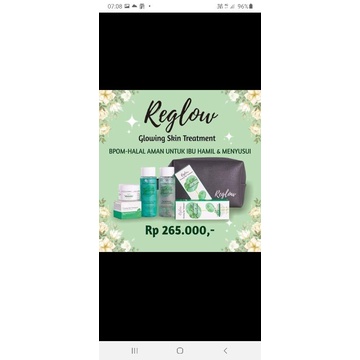 Reglow Skincare Original Series Glowing Skin Treatment. BPOM