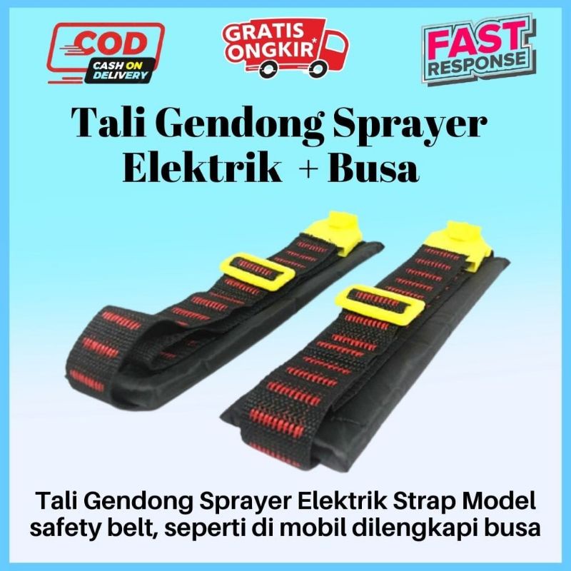 Tali Gendong Sprayer Elektrik Knapsak Strap Bahu Mesin Sprayer Elektrik