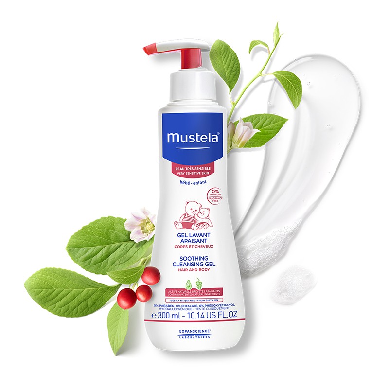 [PROMO] Mustela Soothing Moisturizing Cleansing Gel 300ml