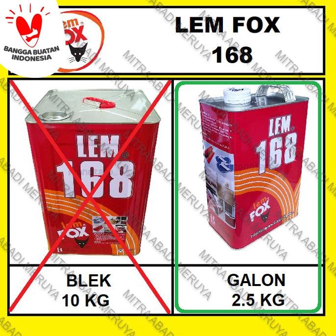 

Big Sale Lem Kuning FOX 168 Galon 2.5 kg Lem HPL Lem 168 Lem Triplek Cuci Gudang Awal Tahun