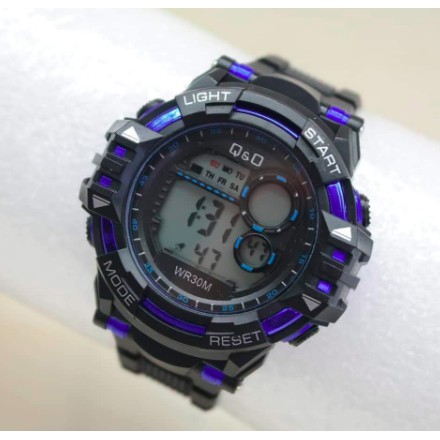 BAJ JAM TANGAN PRIA / MEN WATCH GROSIR IMPORT DIGITAL Q&amp;O / QNO / QQ013