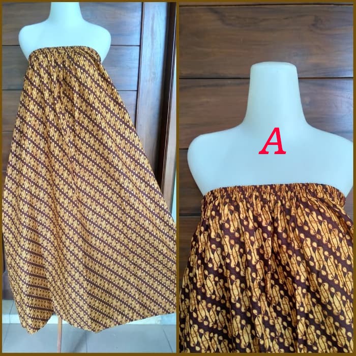 Kemben Spa Batik Kimono Lasawan Salon Dress Kemben Lulur All Size Jumbo