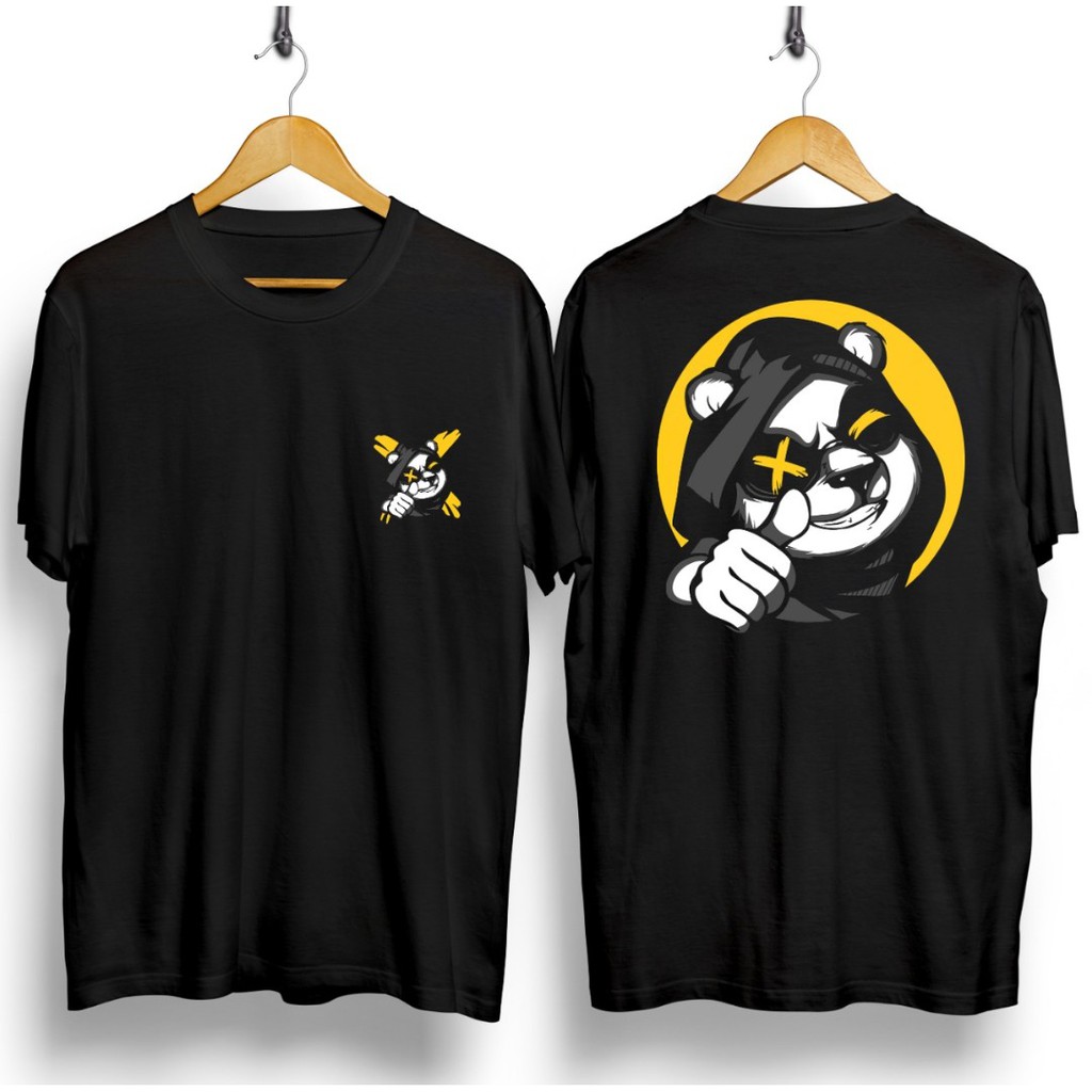  KAOS  PANDA JEMPOL OK BAJU  PRIA  KEKINIAN  GAMBAR KEREN 