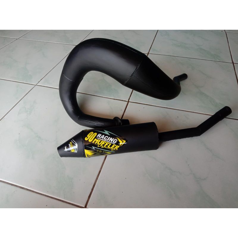 Knalpot Satria 2tak Udang Trail PNP Rangka Standar GTX