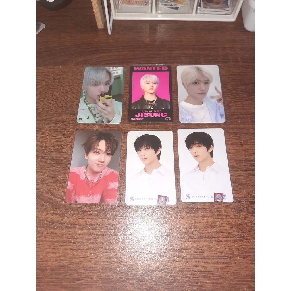 PC Official aab Chenle Jisung NCT Dream Glitch Digipack Beatbox Selca Somethinc Holo Lenti Scratch G