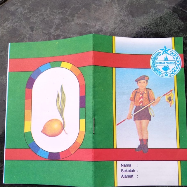 

BUKU NOTES PRAMUKA SEKOLAH isi 100