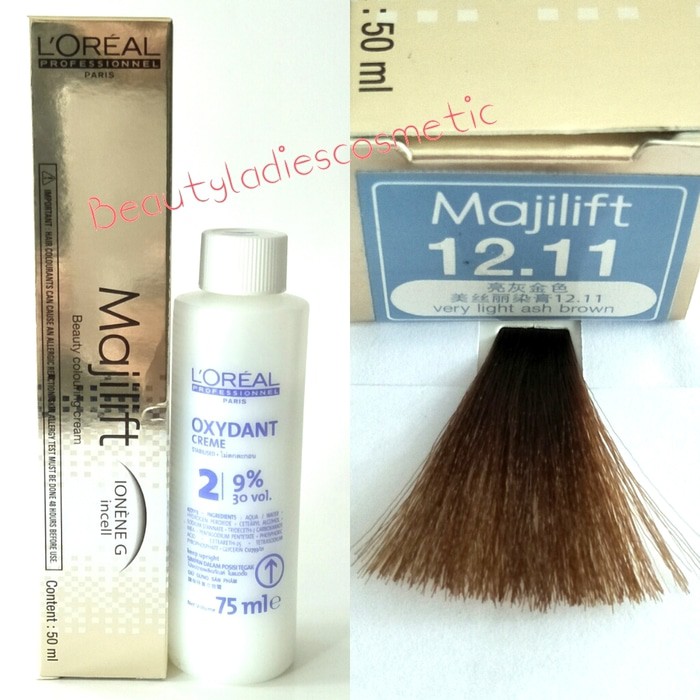 Promo Loreal Majilift Very Light Brown Extra Ashen Reflect No.12.11 50ml