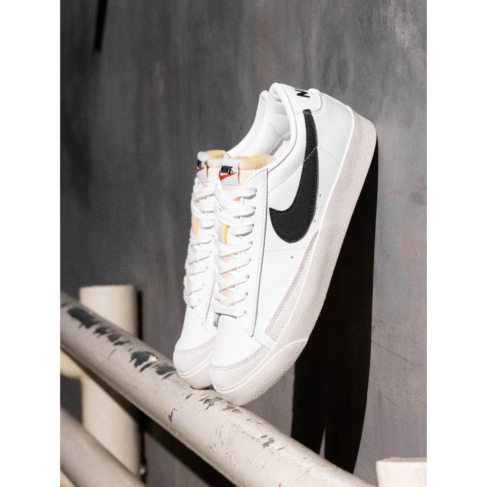 NIKE BLAZER LOW 77 VINTAGE WHITE BLACK ORIGINAL