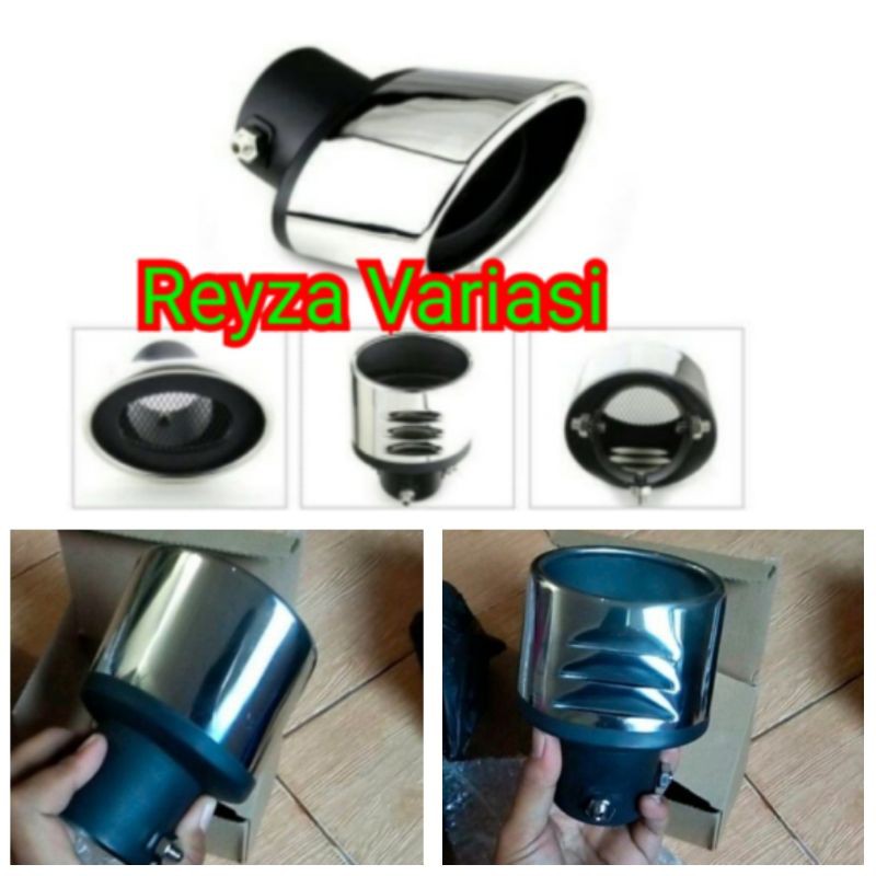 Muffler Cutter - Ujung Knalpot - Buntut Knalpot Model Racing Mobil Grand Max