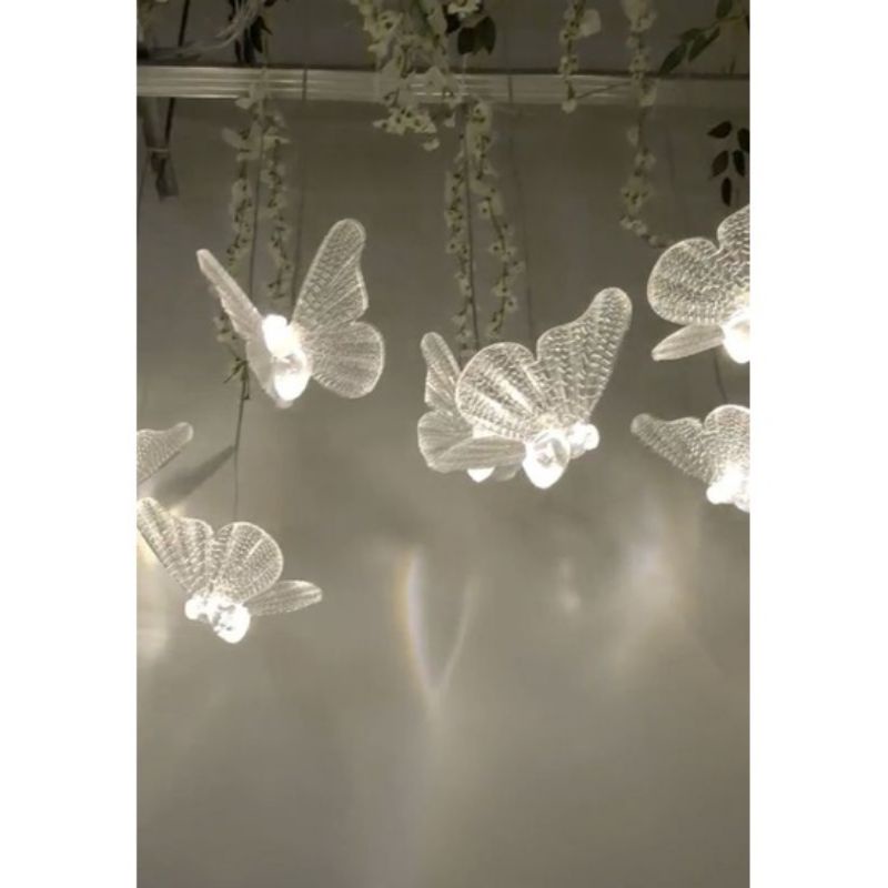 Lampu LED Acrylic Butterfly / Lampu LED kupu-kupu Dekorasi / Lampu LED kupu-kupu Acrylic