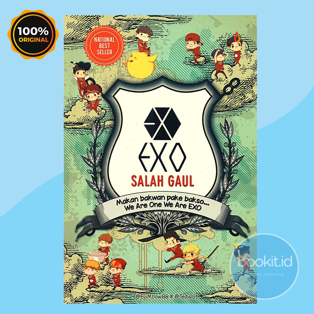 Buku Novel Exo Salah Gaul