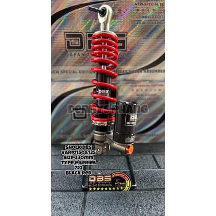 SHOCKBREAKER SHOCK TABUNG ATAS DBS ORIGINAL 330 MM MODEL GAZ SERIES DAN G+ PLUS VARIO SCOOPY XEON SOUL VARIO 125 VARIO 150 MIO LEXI DLL DAN E SERIES 722 DBS 330MM FOURSIX_46