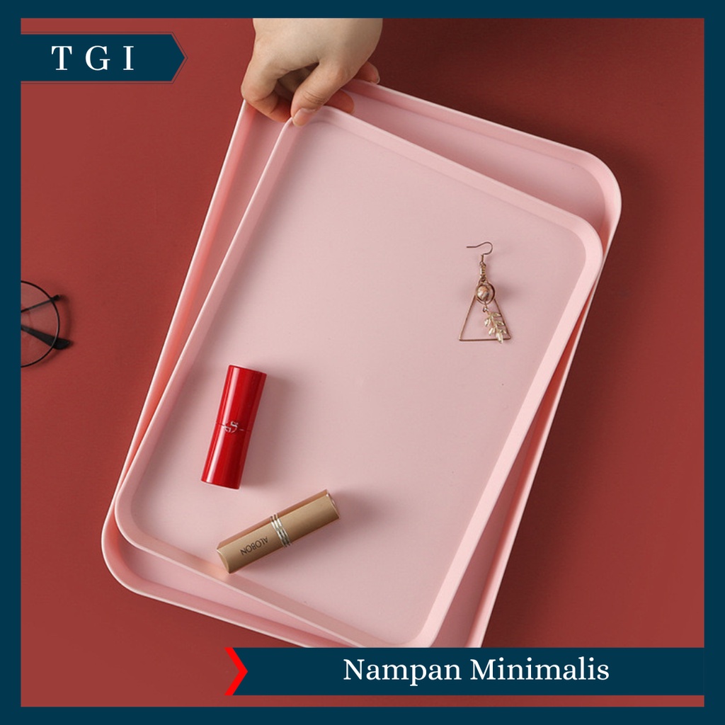 TGI - NAMPAN SAJI BESAR BAKI SAJI MAKANAN DAN MINUMAN / NAMPAN PREMIUM / NAMPAN MAKANAN PLASTIK / FOOD TRAY /  SERVING TRAY