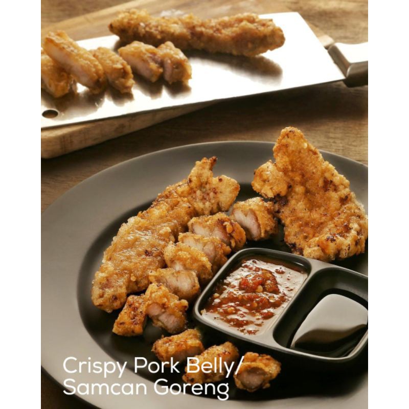 

Crispy Pork Belly/ Samcan