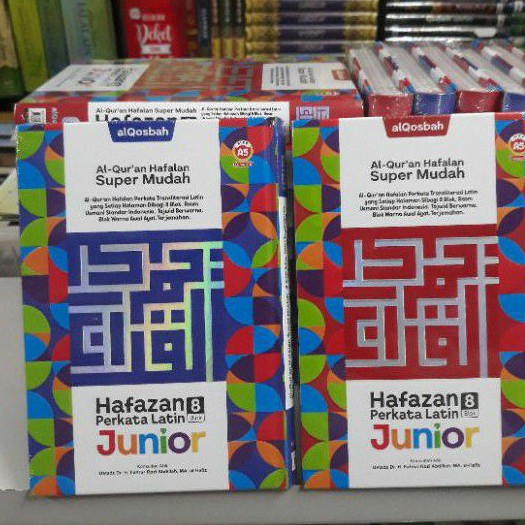 AL QURAN HAFAZAN JUNIOR 8 BLOK , PERKATA LATIN AL QOSBAH