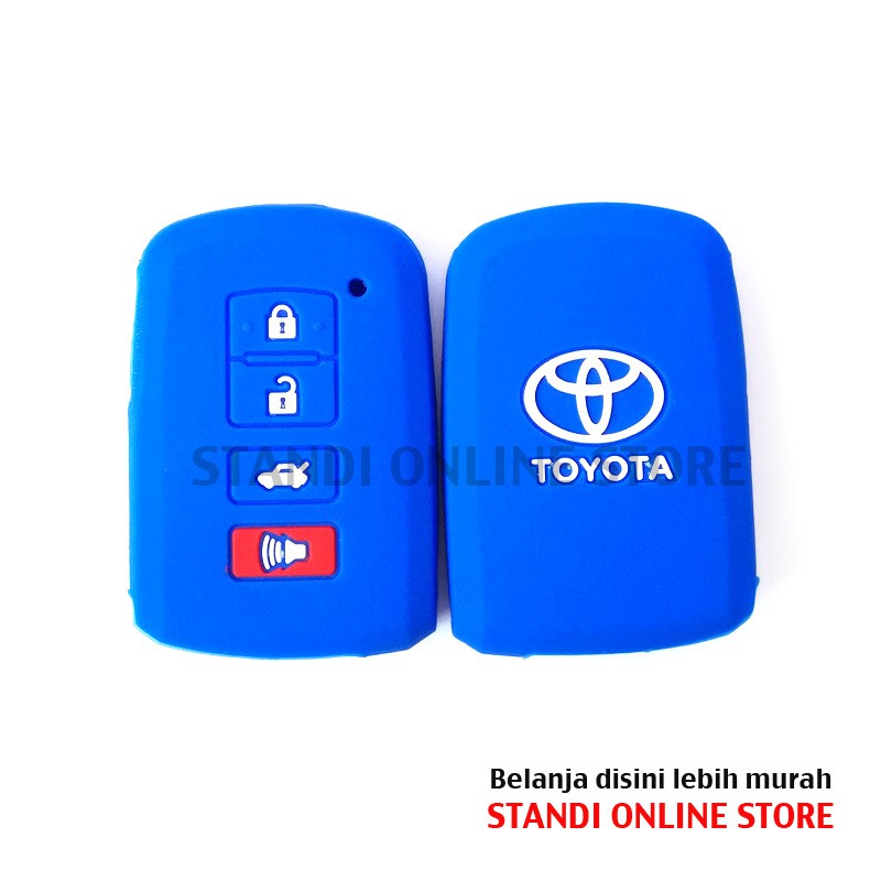 Kondom Kunci Silikon Remote Toyota Camry