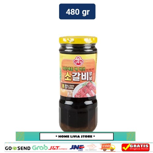 

Ottogi Kalbi Marinade Saus Bumbu Daging 480 gr