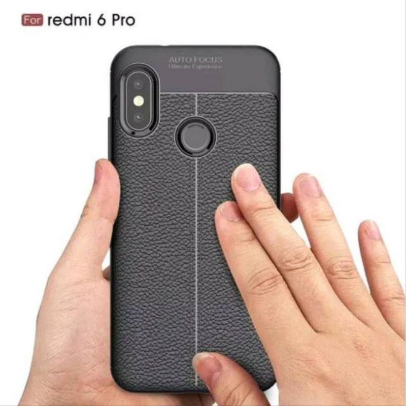 Softcase Xiaomi Redmi Note6/6pro Autofocus Leather Ultimatte