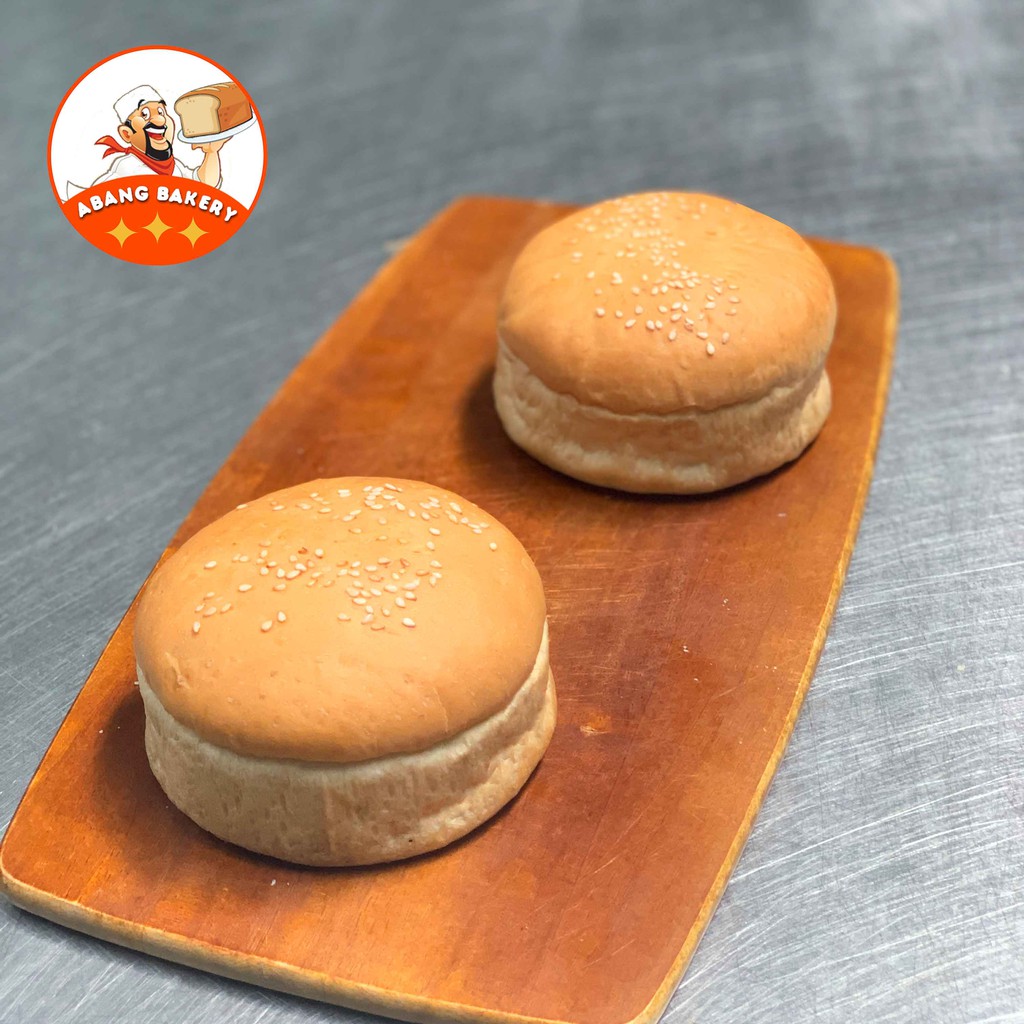 

Supplier UMKM| Roti Burger Jumbo Wijen PREMIUM |Bun Bakar 12cm