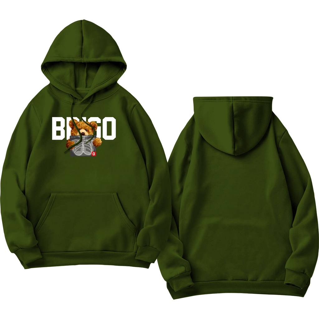 BRIGO Jumper Hoodie BERUANG RONTGEN II Sweater Hoodie BRIGO Sablon DTF Fleece Cotton M-XXL (Pria &amp; Wanita) Free stiker&amp;Gantungan Kunci