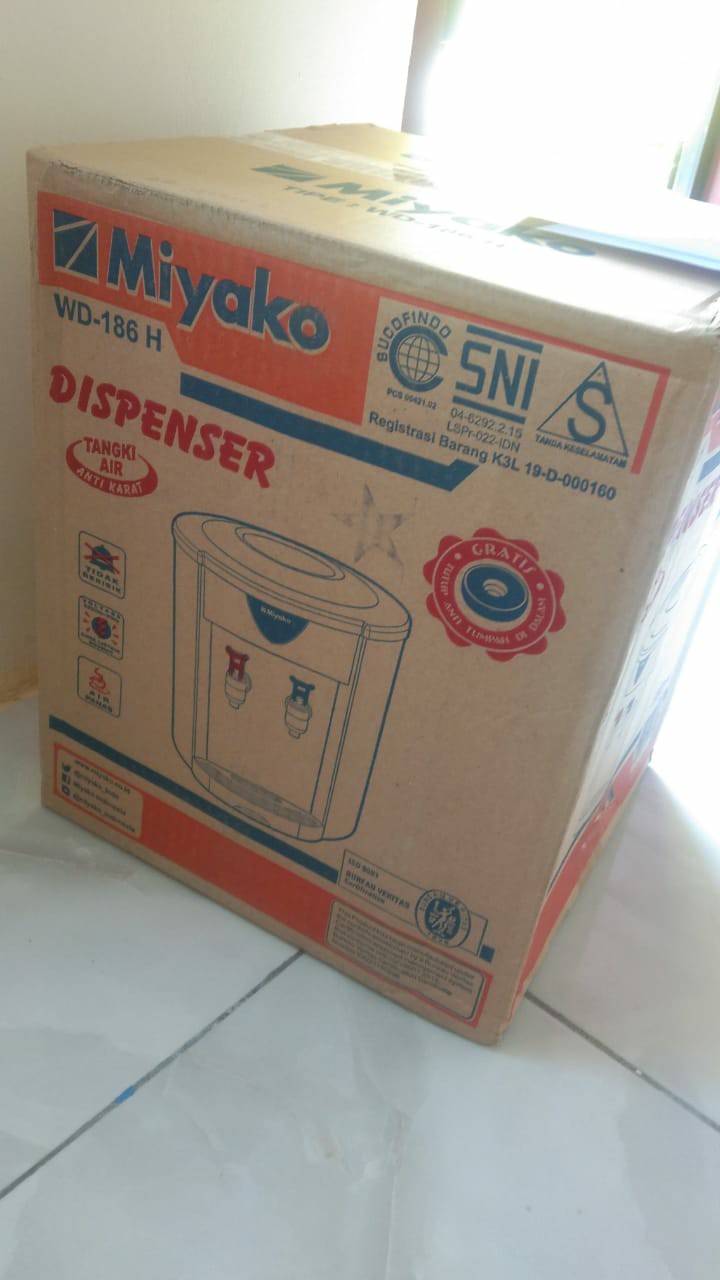 Dispenser Miyako Wd-186h [hot & Normal] Via Go-send