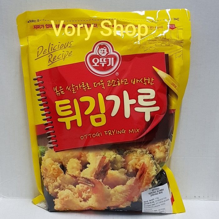 

MURAH Ottogi Frying mix tepung bumbu udang ayam goreng korea 1kg