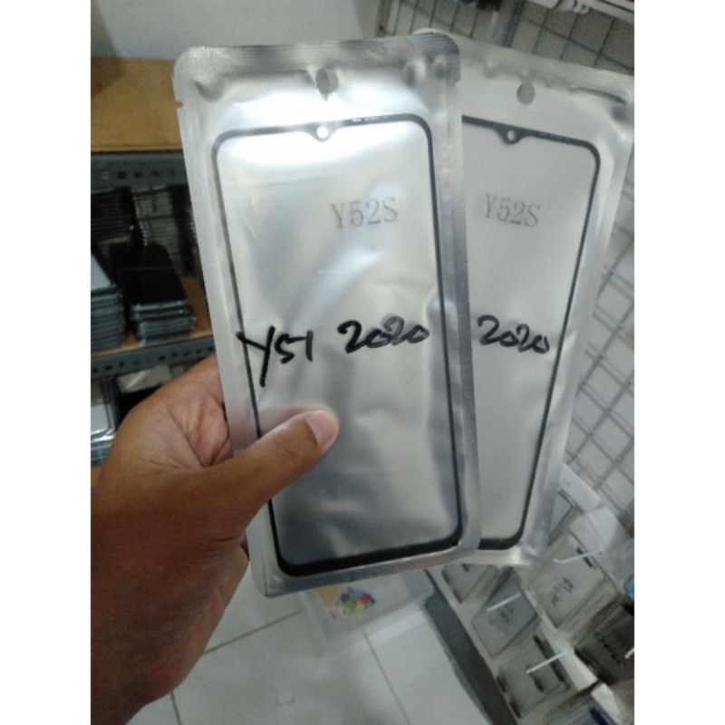 KACA LCD+LEM OCA KERING VIVO Y51 2020 / Y31 2020 / Y51S / Y31S / Y52S / Y53S / Y51A GLASS TOUCHSCREEN