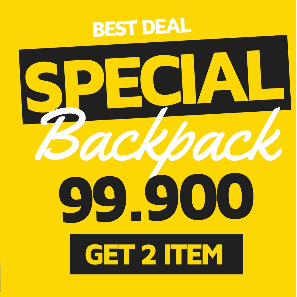 SPECIAL OFFER 99.900 GET 2 ITEM - Backpack GREEN LATERN &amp; ENCASE BLACK