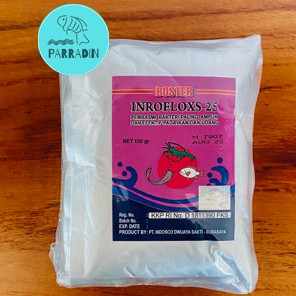 BOSTER INROFLOXS 25 SERBUK / Enrofloxacin Serbuk 100gr
