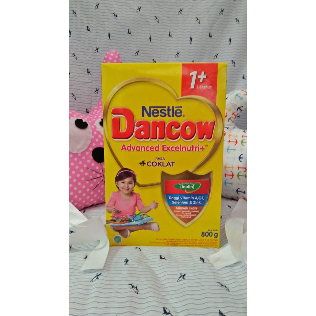 Dancow 1+ Coklat 800 gr - HTA SUSU / PAMPERS / DIAPERS