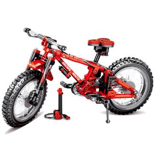 Mainan Puzzle Rakit Bentuk Sepeda  Gunung  Untuk  Hadiah Anak  