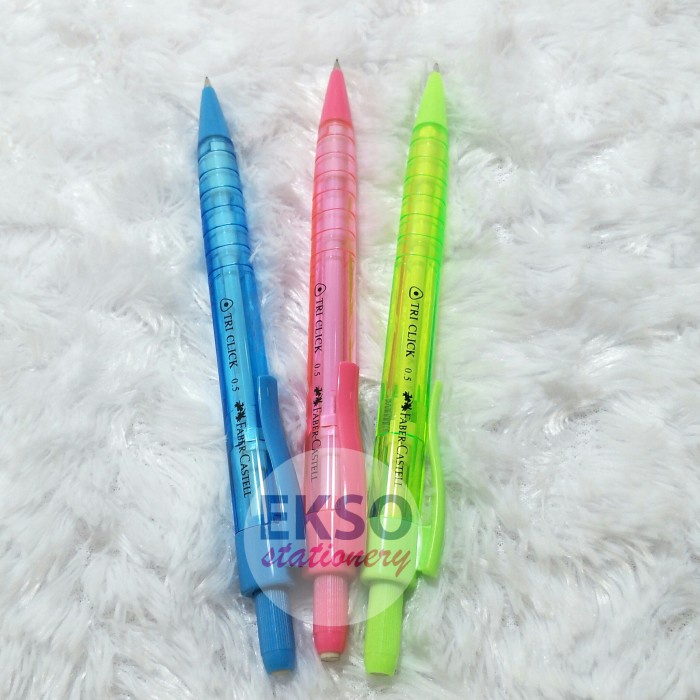 

Star Pensil Mekanik Faber Castell Tri Click 0,5 Promo