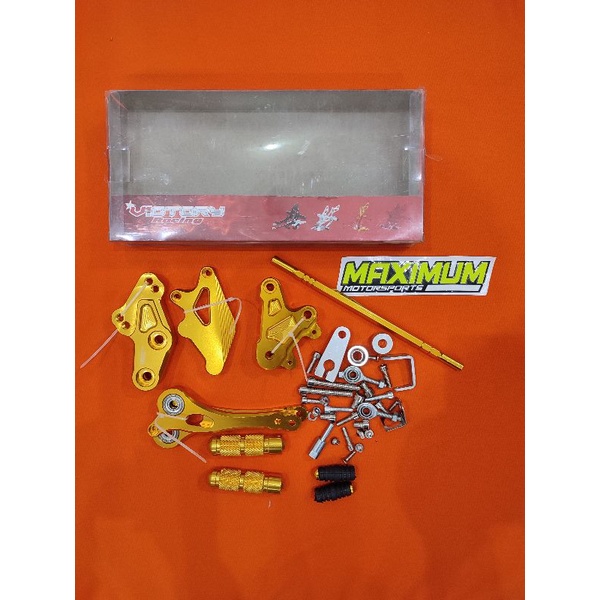 Footstep underbone vixion old gold victory