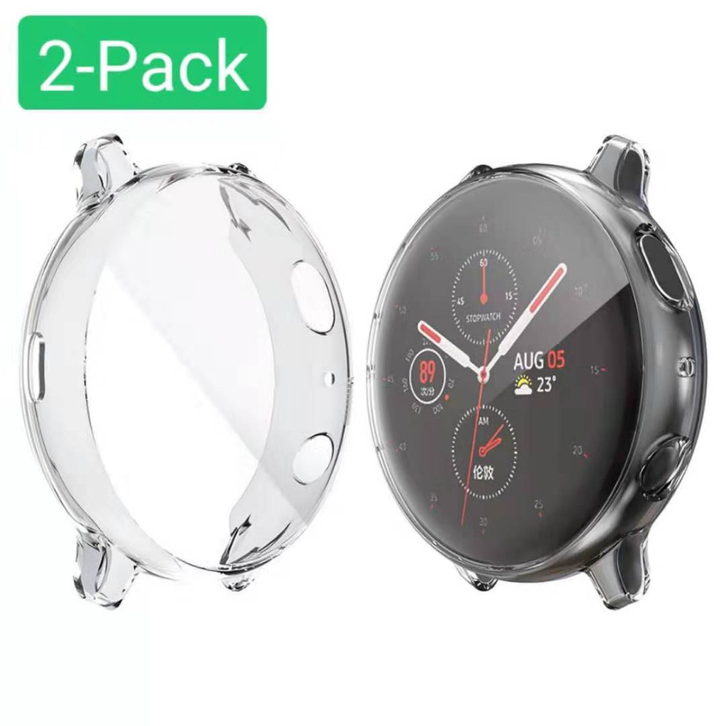 [2-PACK]Samsung Galaxy Watch Active 2 40mm 44mm Soft TPU