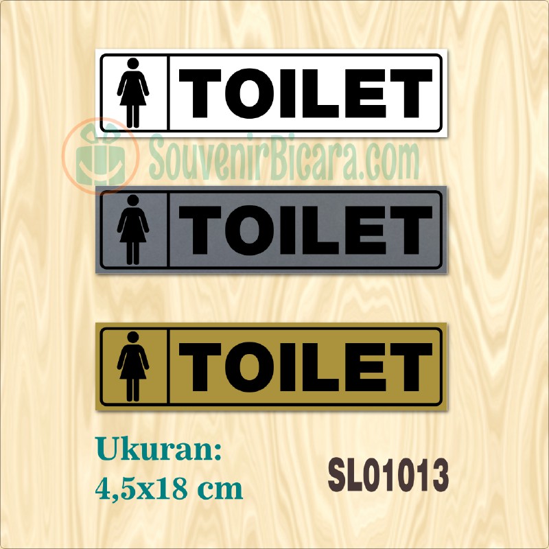 

Sign Label Penunjuk - TOILET WANITA - SL010013
