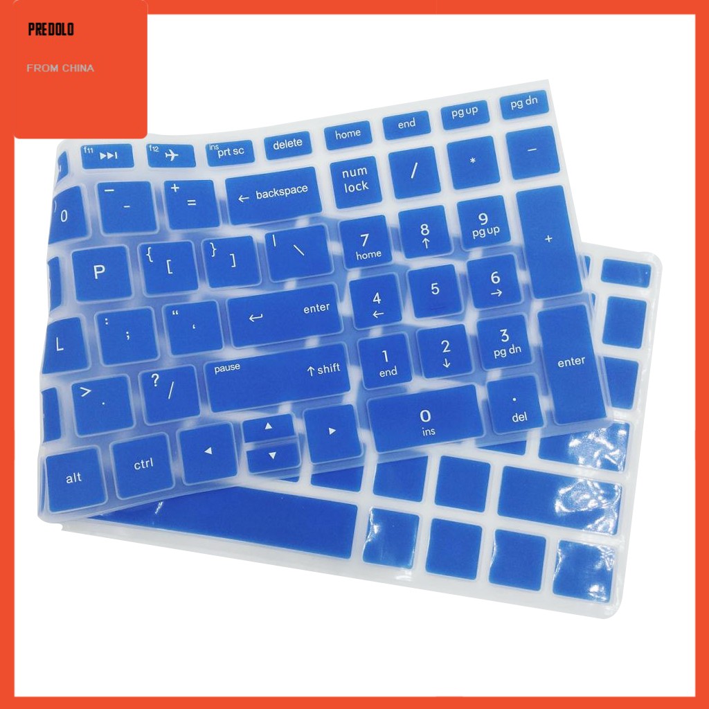 Skin Cover Pelindung Keyboard Laptop Hp 15.6 Inch Warna Biru