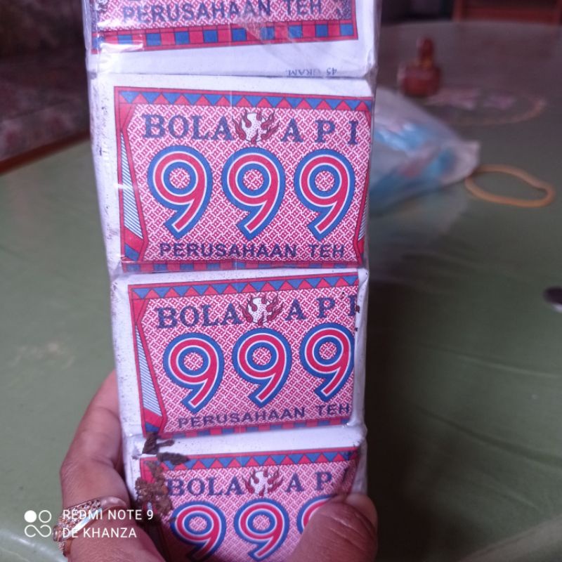 

TEH 999 kemasan 45 gram(besar)