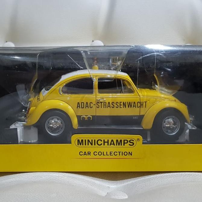 ***COD** Diecast vw beetle kuning minichamps 18
