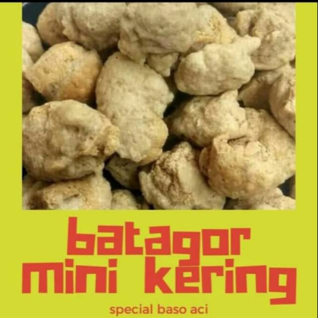 

Batagor mini kering isi 100