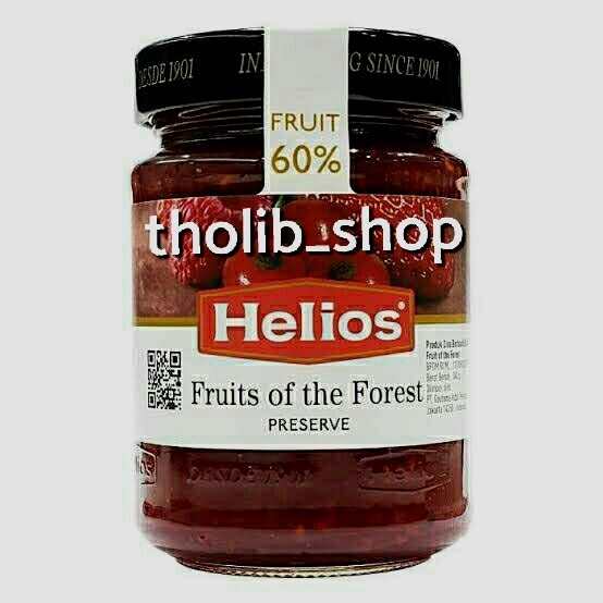 

Helios fruits of the forest preserve 340 gr