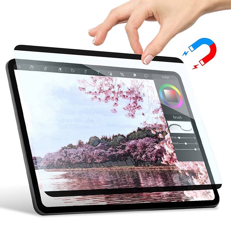 Pelindung Layar Magnetik Untuk Ipad Pro 11 12.9 2020 2021 Pro 10.5 Air 3 Air 4 10.9 Inch